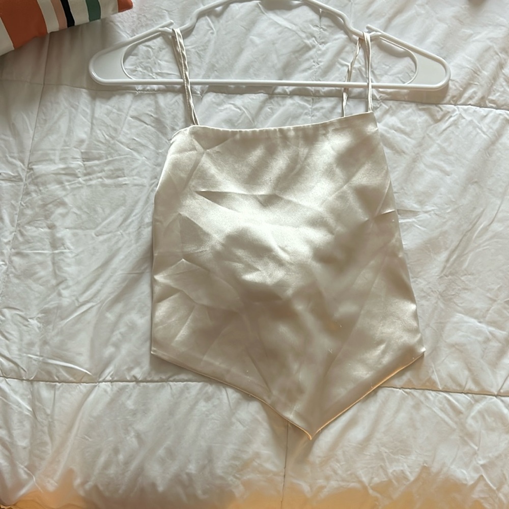 Silk Tie Top